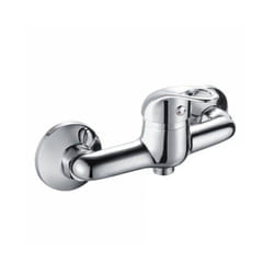 Mitigeur de douche Edouard Rousseau Jocker - Design sobre - Poignée métal fine - Cartouche céramique ø 35 mm - Chromé