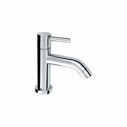 Le robinet lave-mains ILO chromé allie design élégant et praticité. Caractéristiques : Mécanisme : Tête céramique 1/4 T Écono ...