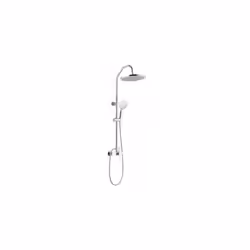 - Tête de douche orientable - Picots anticalcaire - Double agrafage - Bras télescopique - Bras rotatif - Embase mobile - Emba ...