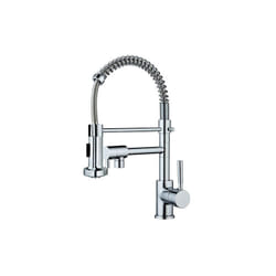 Rousseau Robinet mitigeur de cuisine Mini Stoli - Avec douchette - Chrome