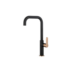 Mitigeur Evier kanban - Noir / Rose Gold - Edouard Rousseau