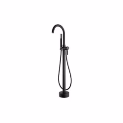 Le mitigeur bain-douche ILO noir par le sol se distingue par son installation au sol et son design. Caractéristiques : Robine ...