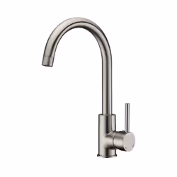Mitigeur évier - Style moderne - Mécanisme : cartouche céramique Ø 35 mm - Économie d'eau : aérateur réducteur de débit - Poi ...