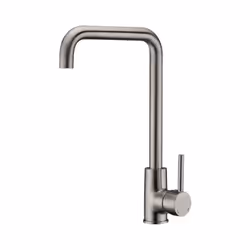 Mitigeur évier - Style moderne - Mécanisme : cartouche céramique Ø 35 mm - Économie d'eau : aérateur réducteur de débit - Poi ...
