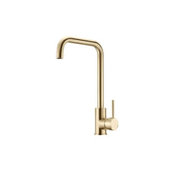 Rousseau Robinet mitigeur de cuisine Kiloo - Sans douchette - Laiton brosse