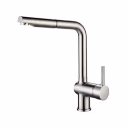 Mitigeur évier - Style moderne - Mécanisme : cartouche céramique Ø 40 mm - Économie d'eau - Poignée : métal - Corps : laiton  ...