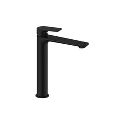 Robinet de lavabo haut - noir