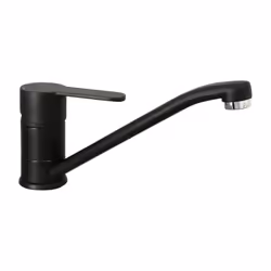 Le mitigeur de cuisine BORN NF de EDOUARD ROUSSEAU en noir moderne offre style et performance. Cartouche céramique Ø 40 mm, c ...