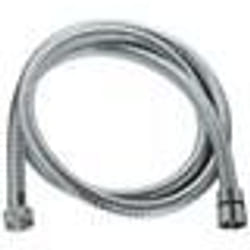 Flexible de douche - ROUSSEAU - Écrous métal anti-torsion - Pression 1 bar - Longueur 1m75 - Inox chromé double agrafage