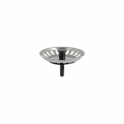 - Panier manuel : Ø 85 mm - pour bonde évier : Ø 90 mm - Matière : inox