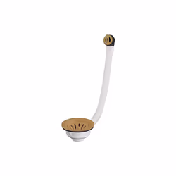 Bonde à panier pour évier avec trop-plein percé Ø 90 mm Solution pratique et esthétique pour un drainage efficace de l'évier. ...