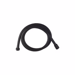 Ce flexible de douche en inox avec revêtement PVC noir offre une grande robustesse grâce à son système de double agrafage. Il ...