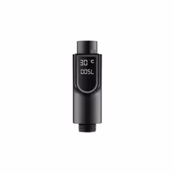 Le connecteur EKOGEST noir permet un suivi en temps réel de la température et de la consommation d’eau, sans pile. Caractéris ...