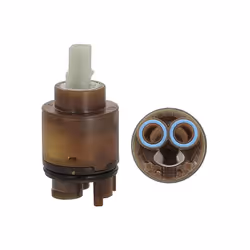 - Cartouche céramique pour mitigeur - Diamètre 35 MM avec siège - La cartouche intégrée dans le corps du robinet assure le ré ...