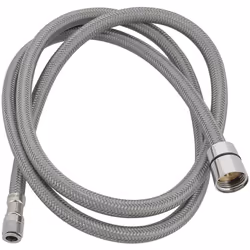 - Pour mitigeur évier à douchette - Matière : nylon - Mâle 15x100 - Longueur : 1m50 - Raccordement : Ecrou métal F.1/2 (15x21 ...