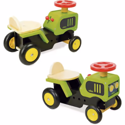 Vilac Porteur Tracteur, 1,5 an(s), 4 roue(s), Noir, Vert, Rouge, Jaune