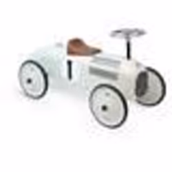 Vilac Porteur voiture vintage blanc crème, 1,5 an(s), Bois, Blanc