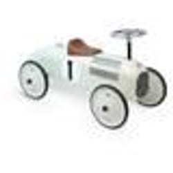 Vilac Porteur voiture vintage blanc crème