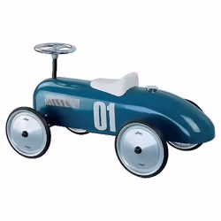 Vilac - Porteur voiture vintage bleu pétrole