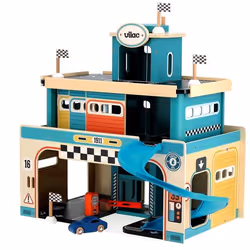 Vilac - Garage en bois vintage Vilacity