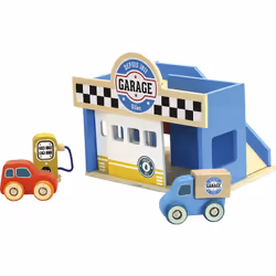 Vilac 2367, Voiture et garage, 3 an(s), Multicolore