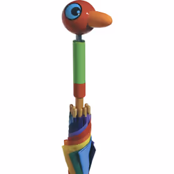 Vilac Parapluie oiseau des îles, Bois, France, 70 mm, 8 mm, 5 mm, 7 mm