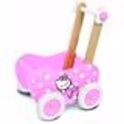 Landau en bois - VILAC - Hello Kitty - Rose - 35 x 27 x 46 cm - Pour enfants de 2 ans et plus