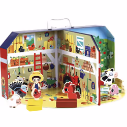 Vilac 6318, Ferme, 3 an(s), Multicolore