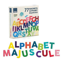 Vilac - Magnets alphabet majuscule 77 pcs