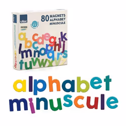 Vilac - Magnets alphabet minuscule 80 pcs