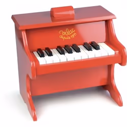 Vilac Piano rouge 18 touches avec partitions