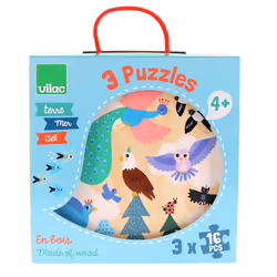 Vilac 8536 Contour pour puzzle 16 pièce(s) Animaux - Vue supplémentaire 7