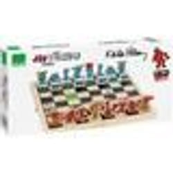 Jeu déchecs GM en coffret en bois - Multicolore - L 41 x l 41 x H 25 cm