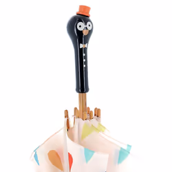 Vilac 4405K, Complet, Multicolore, Bois, René le pingouin, Garçon/Fille, Enfant
