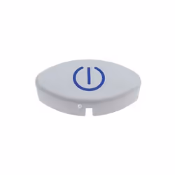 Touche on-off blanc d'origine pour lave-vaisselle INDESIT, ARISTON HOTPOINT C00143006 Appareils compatibles : [LAVE-VAISSELLE ...
