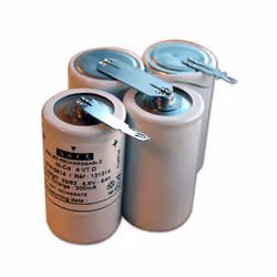Batterie Saft 4.8V 4Ah 4 VTD Losange 131314 Référence URA : 615814 , 953651, 137041 Batterie 4 VTD137 BAES losange 4 VNT DH 4 ...