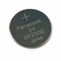 Pile BR2330 lithium 3V Panasonic Pile Bouton 3V BR-2330 équivalent Pile lithium 3V CR2335 tsxbatm02, schneider, tsx bat m02