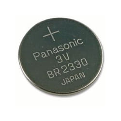Panasonic - pile bouton lithium 3V BR2330 260mAh