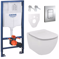 Description générale Découvrez notre ensemble complet pour installation murale, idéal pour une salle de bain moderne. Cet ens ...