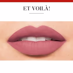 Bourjois Rouge Edition Velvet, 07 Nude-ist - un rose discret pour une bouche tout en subtilité, 6.7 ml - Vue supplémentaire 6