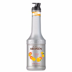 Monin 362205, Sauce pour dessert, Mango, 1000 ml, Bouteille, Sucre, 24 mois