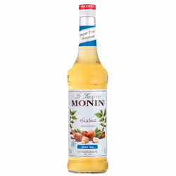Monin 361400, Sirop pour desserts, Noisettes, 700 ml, Bouteille, 43 kcal, 184 kJ