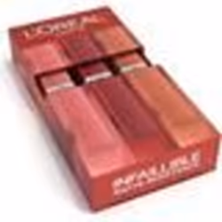 LOréal Paris - Coffret 3 Rouges à Lèvres Liquide Longue Tenue - Couleur Intense & Fini Mat - Sans Transfert - Infaillible Mat ...