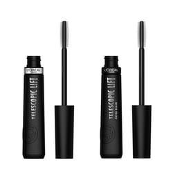 LOréal Paris Mascara Telescopic Lift - lot de 2 - Noir et Extra Noir