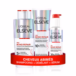 LOréal Paris Elseve Pro Bond Repair - La Routine Protectrice des Cheveux Abîmés