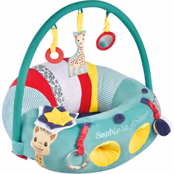 Sophie la girafe Baby Seat & Play V2, Multicolore, Tissu, Plastique