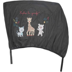 Lot de 2 Pare-soleil voiture - SOPHIE LA GIRAFE - Chausssettes - Universels - Lavables