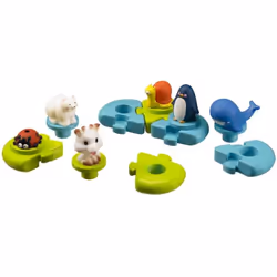 Sophie la girafe 523413 jeu, jouet et adhésif de bain Jouet de bain Multicolore