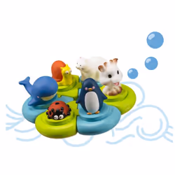 Sophie la girafe 523413 jeu, jouet et adhésif de bain Jouet de bain Multicolore
