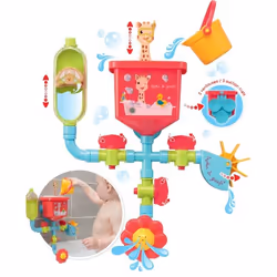 Sophie la girafe 523425, Jeux pour le bain, Garçon/Fille, Multicolore